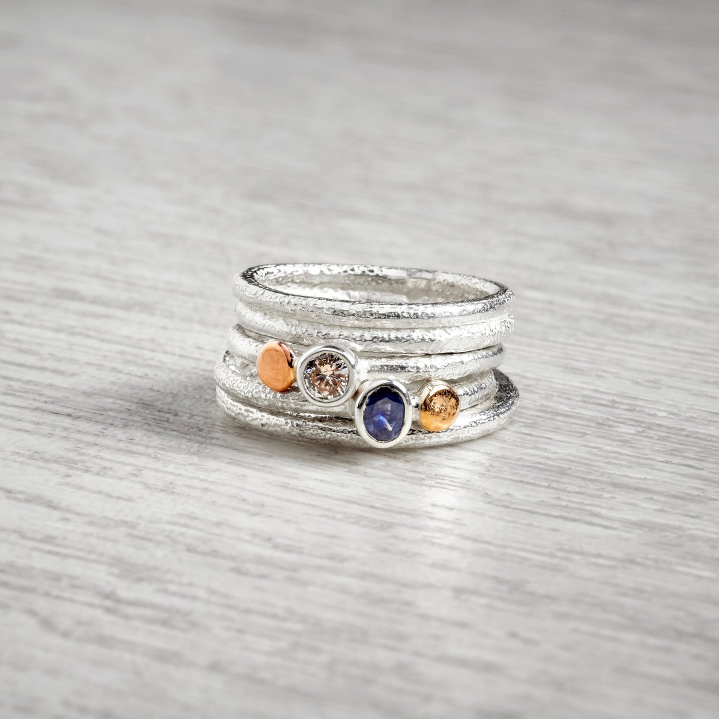 Oval Sapphire Ring By Fi Mehra