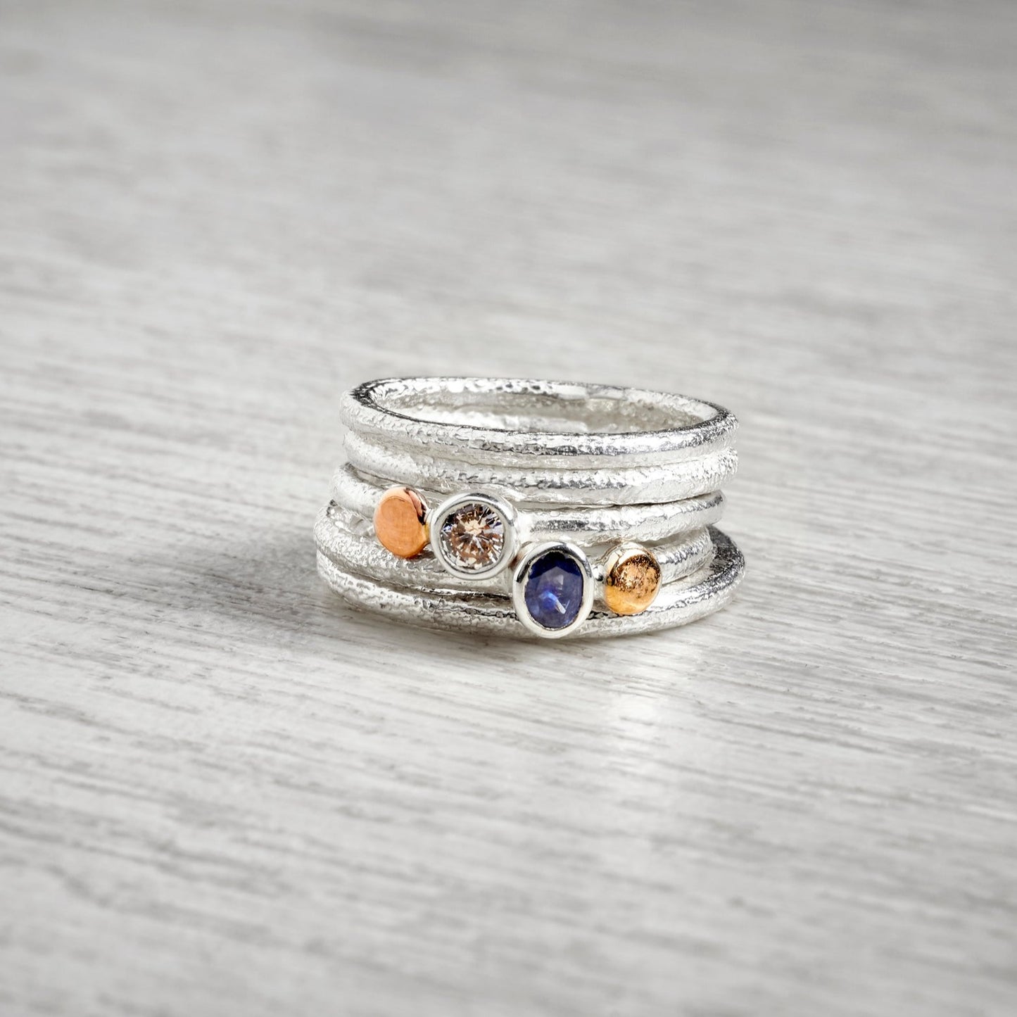 Slim Melted Band Ring By Fi Mehra