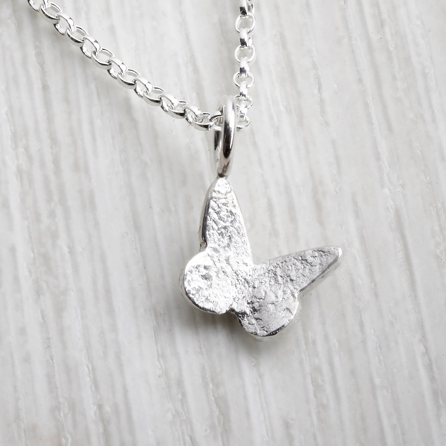 Silver Butterfly Necklace