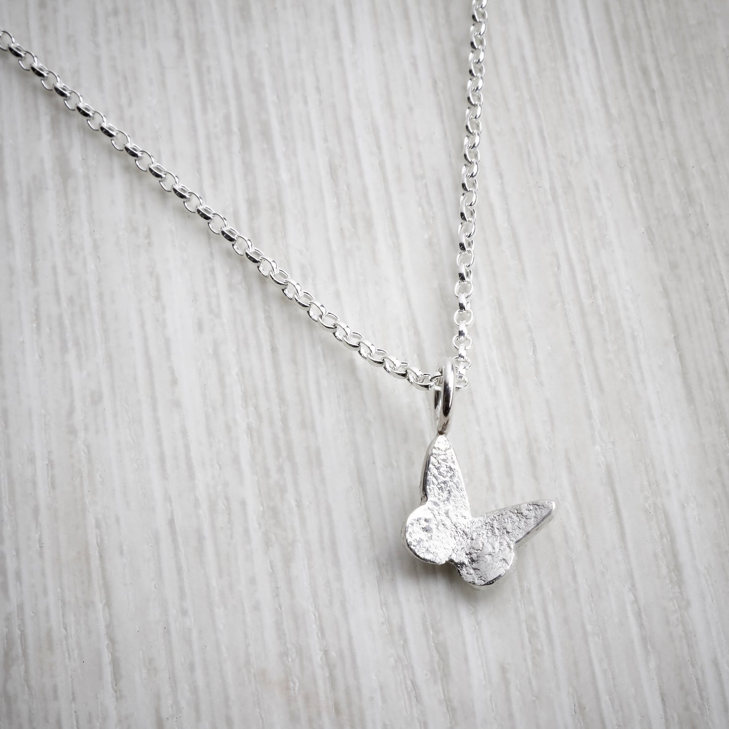 Silver Butterfly Necklace