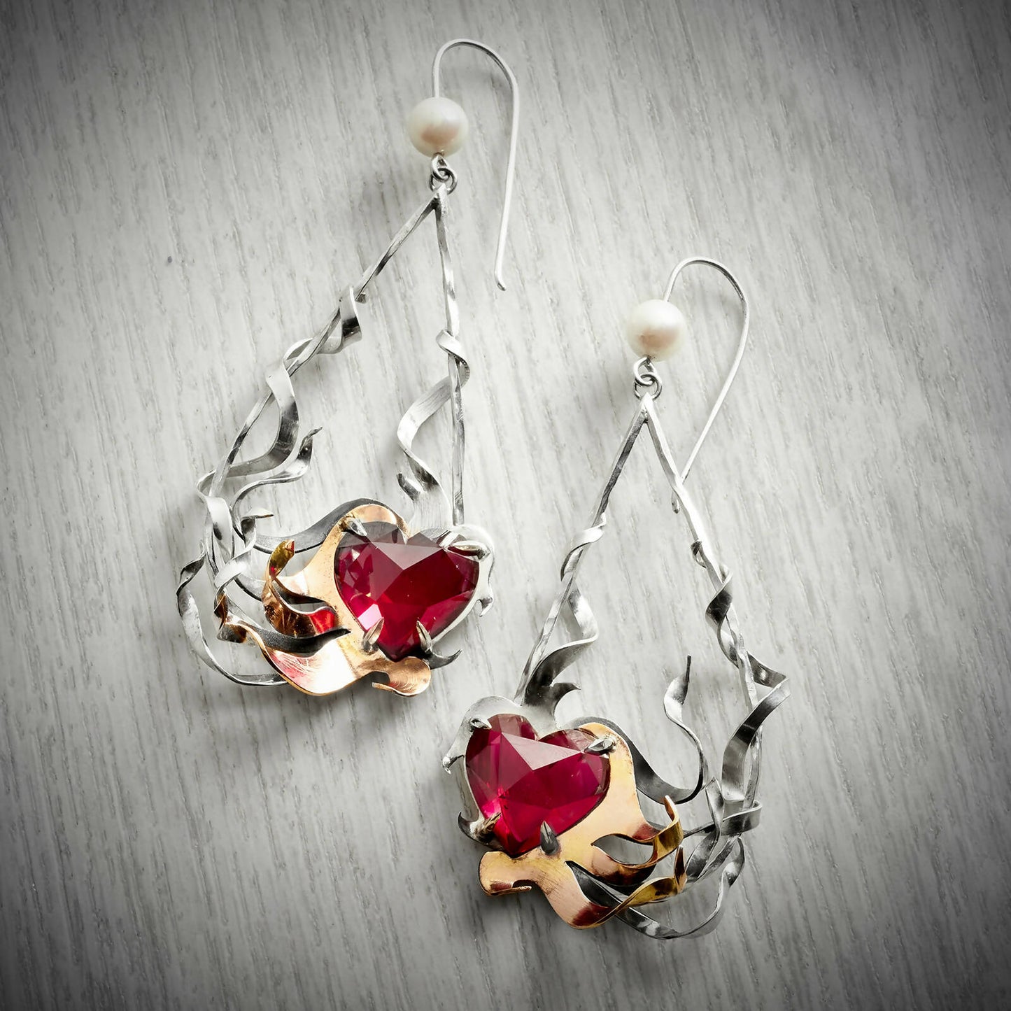 Rhumba Ruby Earrings