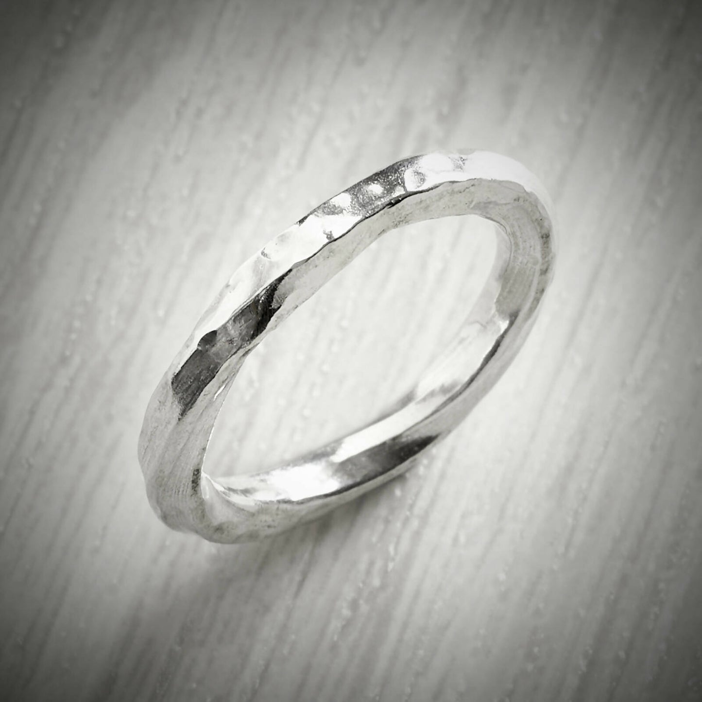 Chunky Twisted Ring by Emma White