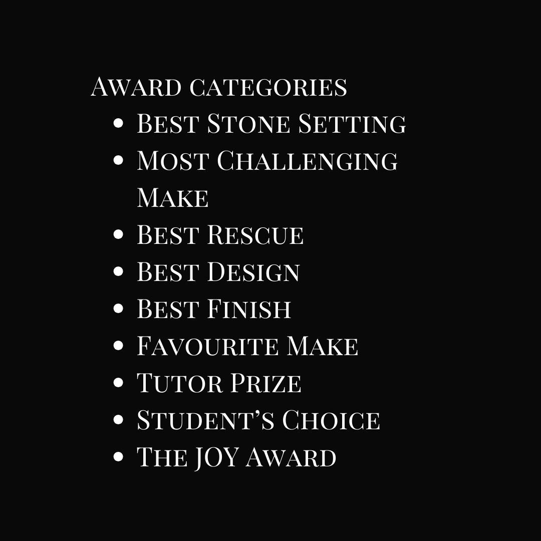 JOY X The Jewellery Makers Student Awards