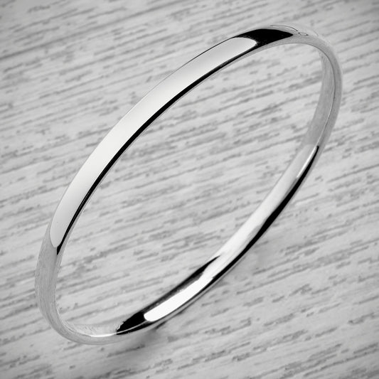 Sturdy Stacked High Shine Bangle by Emma White