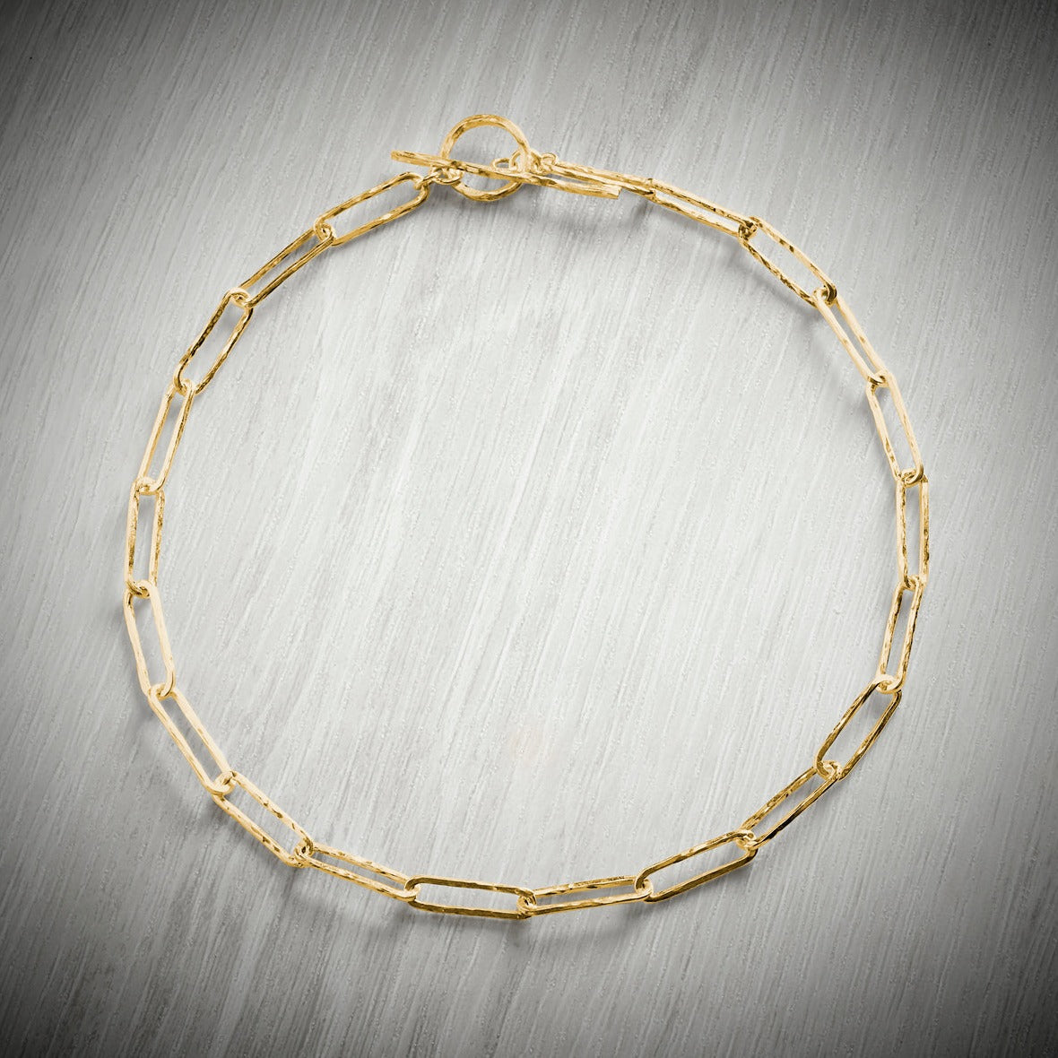 18ct Gold Vermeil Paperclip Chain (Long) by Emma White
