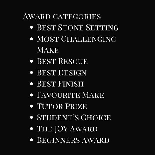 JOY X The Jewellery Makers Student Awards