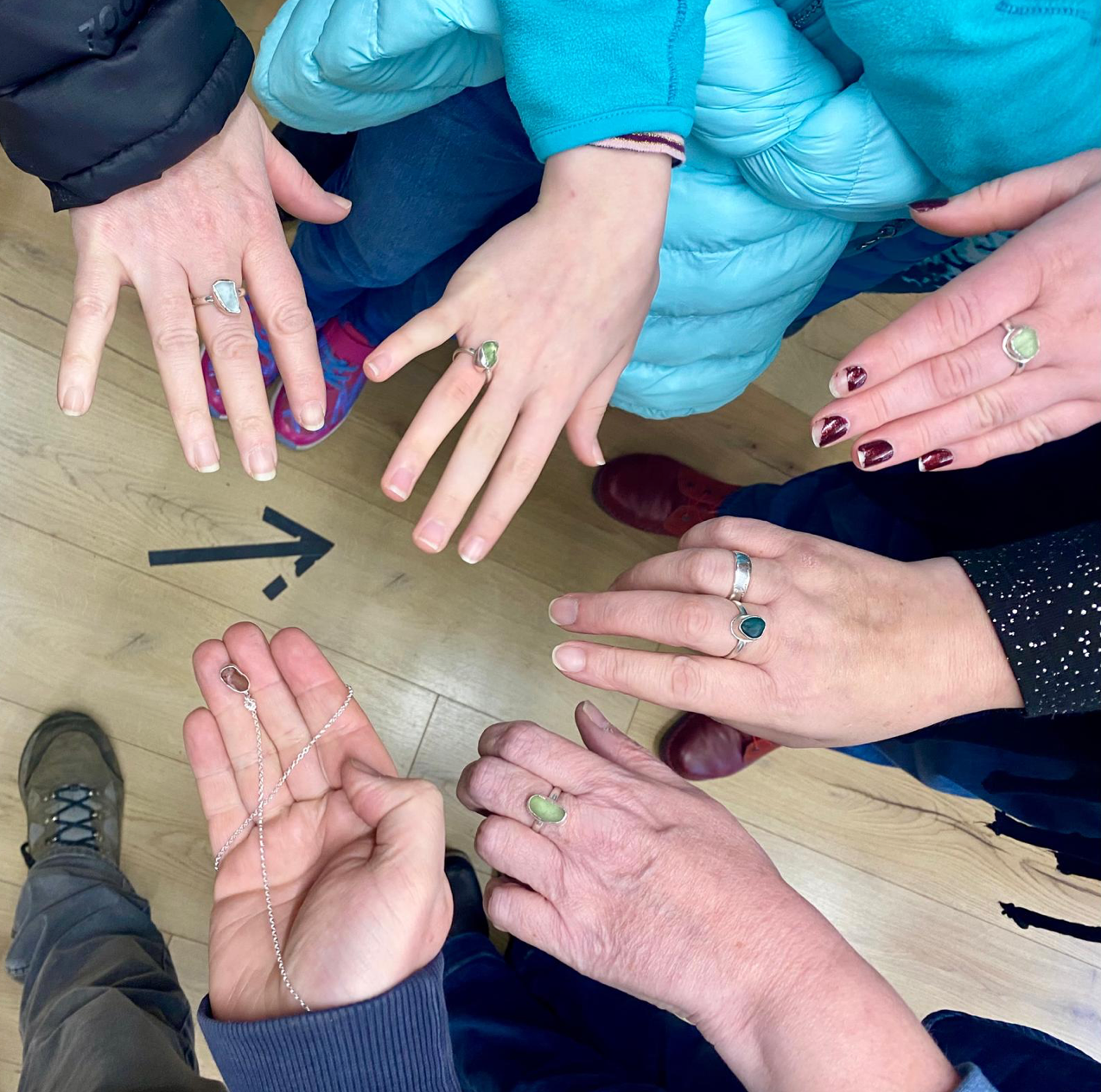 Silver Sea Glass Ring/Pendant Workshop Saturday 13th June 2026